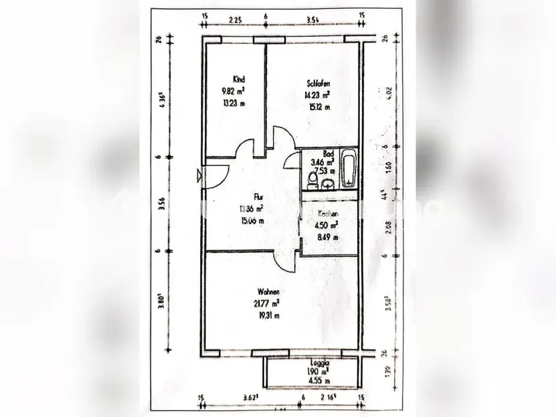 Tauschwohnung: 3 Zimmer Wohnung in grüner gegend — photo 1